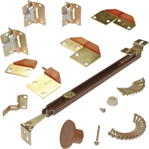 1601218P Johnson Hardware 100% Full Access Folding Door Hardware Set
