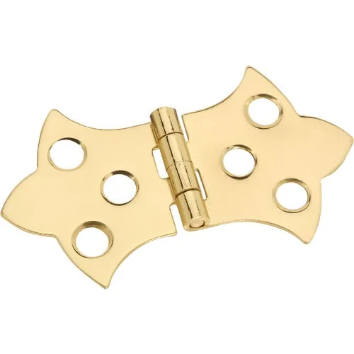 N211821 National Miniature Brass Decorative Hinge