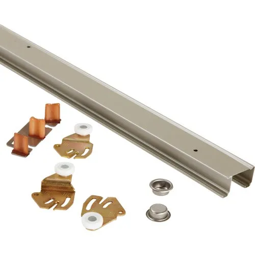 1166G482 Johnson Hardware Steel Bypass Door Hardware Set