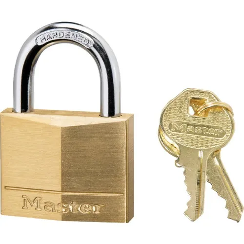 140D Master Lock Solid Brass Keyed Padlock