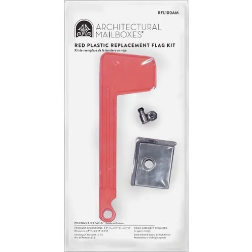 RFL10000 Gibraltar Plastic Replacement Mailbox Flag Kit