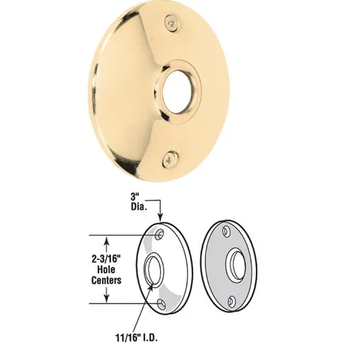 E 2282 Defender Security Replacement Door Knob Rose