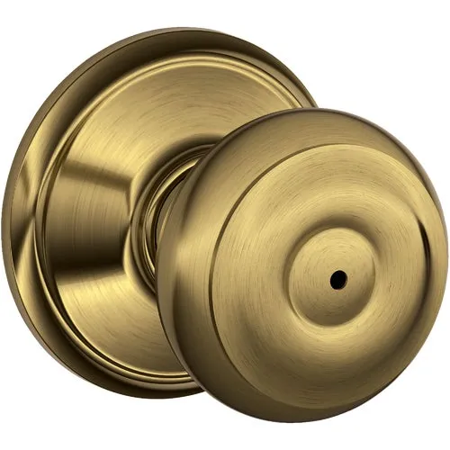 F40GEO619 Schlage Georgian Bed & Bath Knob Box Pack