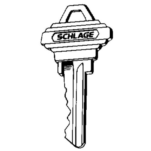 35-100C Schlage C House Key Blank