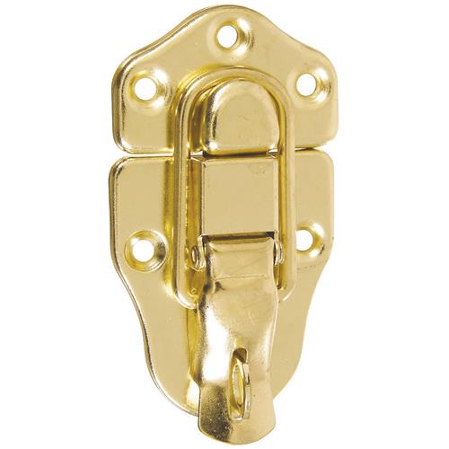 N208603 National Catalog V1849 Brass Finish Lockable Draw Catch