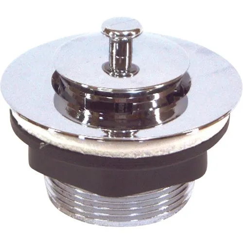 P-105C United States Hardware Chrome Bathtub Drain Stopper