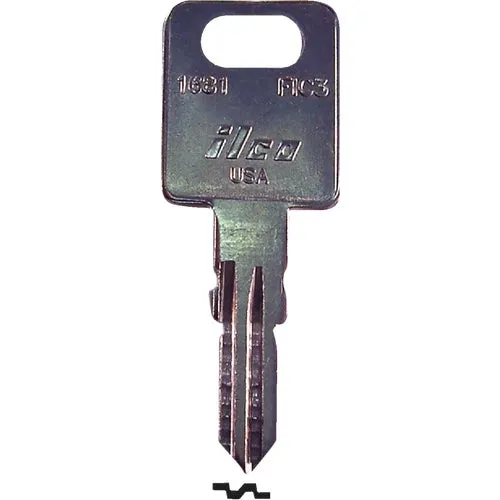 AL00000932 ILCO FIC3 RV Key Blank
