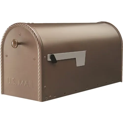 EM160VB0 Gibraltar Edwards T2 Venetian Bronze Post Mount Mailbox