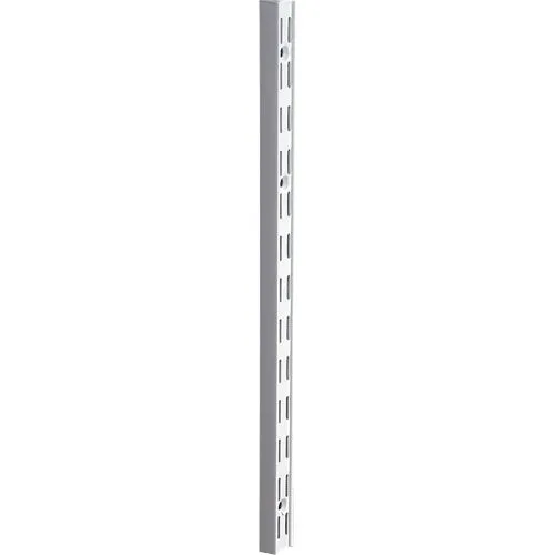 82 TI 16.5 Knape & Vogt 82 Series Heavy-Duty Double-Slot Shelf Standard