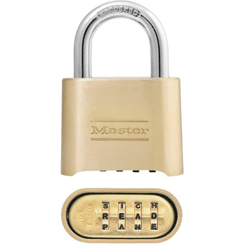 175DWD Master Lock Letter Combination Padlock