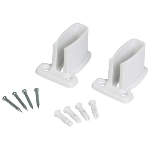 2178200 Closetmaid White Wire Shelf Wall Bracket