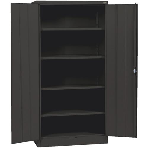 RTA7000-09 Edsal Tall Black Storage Cabinet