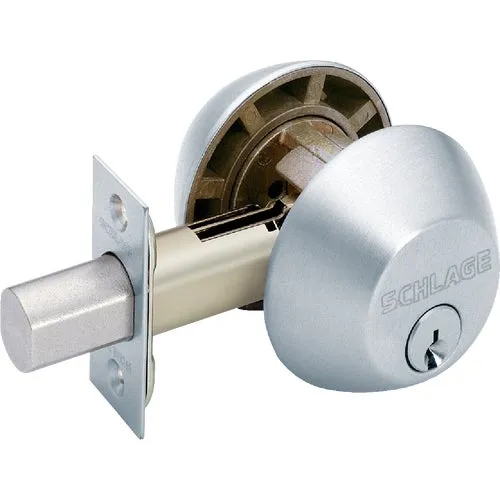 B62CSG626 Schlage Light-Duty Commercial Double Cylinder Deadbolt