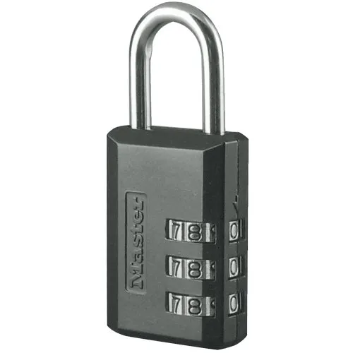 647D Master Lock 1-3/16 In. W. Resettable Numeric Combination Lock