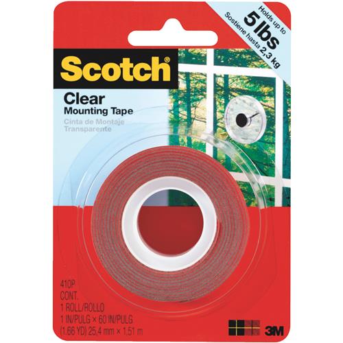 410H 3M Scotch Clear Double-Sided Mounting Tape