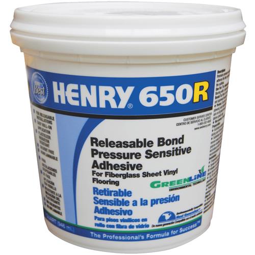 12636 Releasable Bond Pressure Sensitive Fiberglass Sheet Vinyl Floor Adhesive