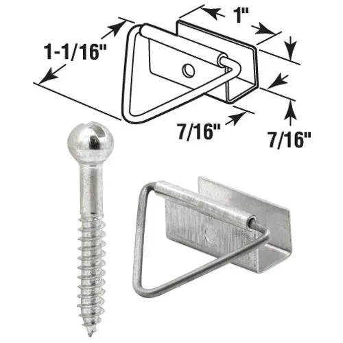 PL7762 Prime-Line Bottom Latch Screen Frame Fastener