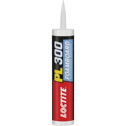 1421930 LOCTITE PL 300 Low VOC Foam Board Construction Adhesive