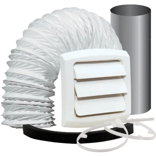 EXWTZW Dundas Jafine Bathroom & Utility Wall Bath Fan Vent Kit