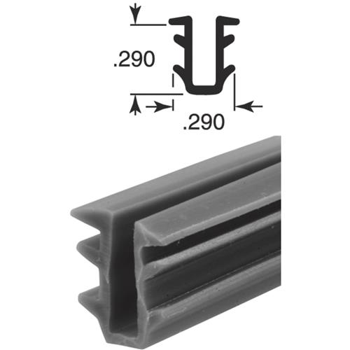 P7741 Prime Line 19/64 In. Glass Glazing Channel channel glazing