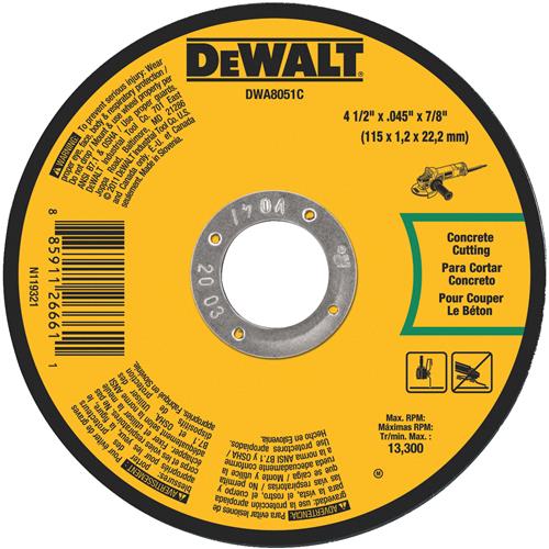 DWA8011 DeWalt Type 1 Cut-Off Wheel