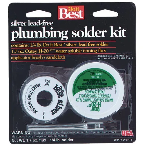 53072 Do it Best H-2095 Flux/Plumbing Solder Kit