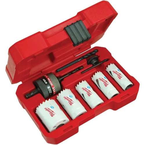 49-22-4006 Milwaukee Ice Hardened 9-Piece General Purpose Hole Saw Set