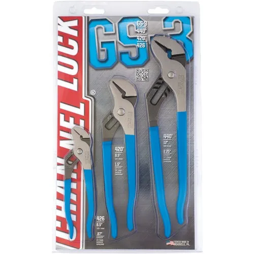 GS-3 Channellock 3-Piece Plier Set