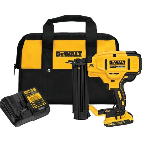 DCN680D1 DeWalt 20V MAX XR Brushless Cordless Brad Nailer Kit