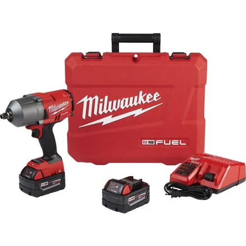 2767-22 Milwaukee M18 FUEL Lithium-Ion High Torque Brushless Cordless Impact Wrench Kit