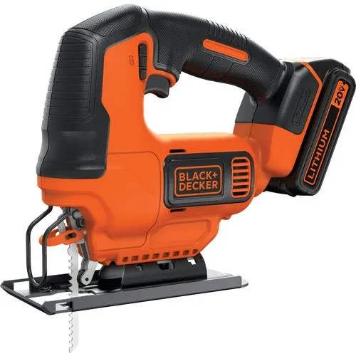 BDCJS20C Black & Decker 20V MAX Lithium-Ion Cordless Jig Saw Kit