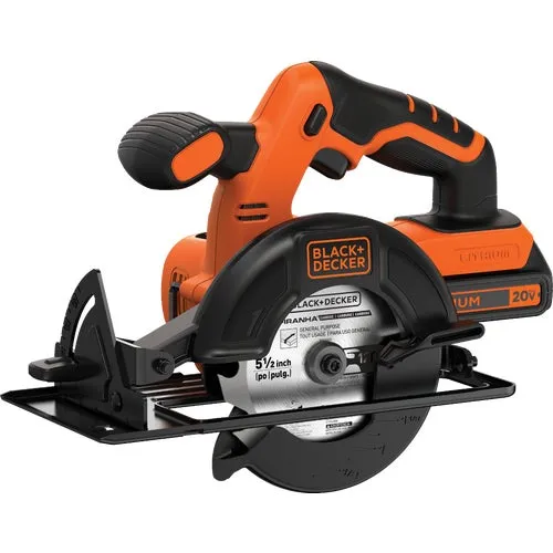 BDCCS20C Black & Decker 20V MAX Lithium-Ion Cordless Circular Saw Kit