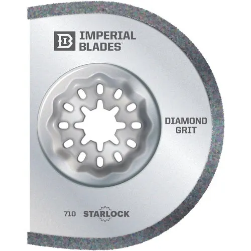 IBSL710-1 Imperial Blades Starlock Segmented Diamond Grit Oscillating Blade