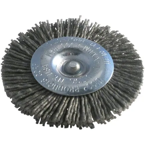 7200015 Dico Nyalox Wheel Drill-Mounted Wire Brush