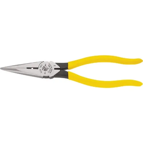 D203-8N Klein Heavy-Duty Long Nose Pliers