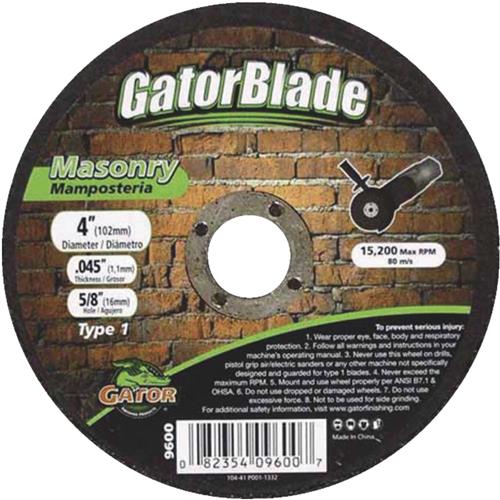 9601 Gator Blade Thin Cut Cut-Off Wheel