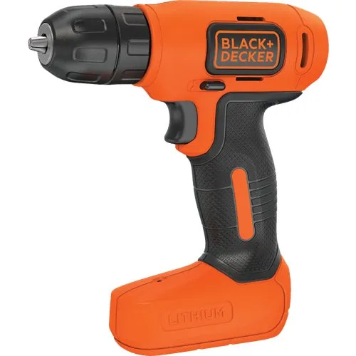 BDCD8C Black & Decker 8V MAX Lithium-Ion Cordless Drill Kit