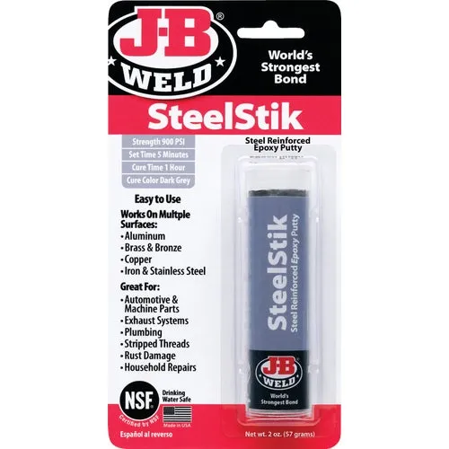8267 J-B Weld SteelStik Epoxy Putty