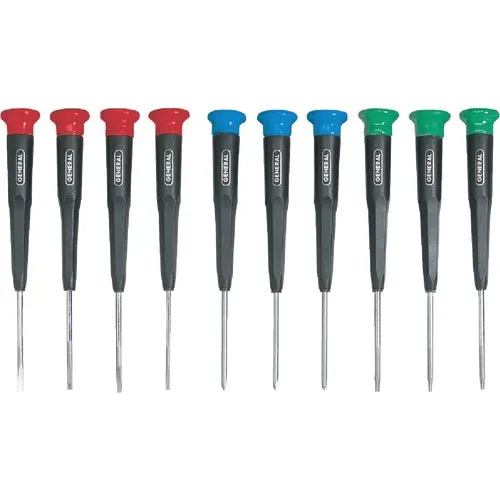 690 General Tools 10-Piece Mini Screwdriver Set