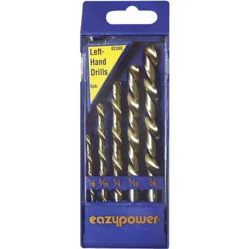 82380 Eazypower 5-Piece Left Hand Drill Bit Set