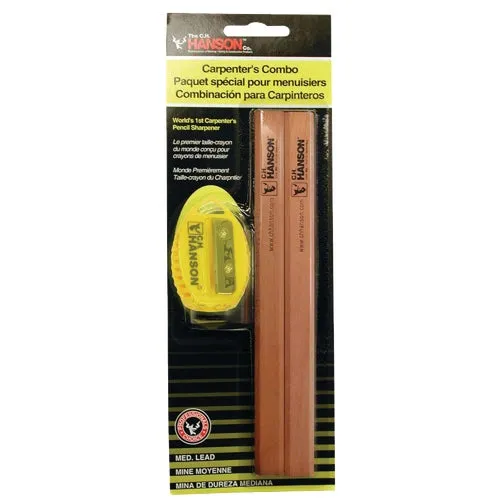 206 CH Hanson Carpenter Combo Pencil And Sharpener