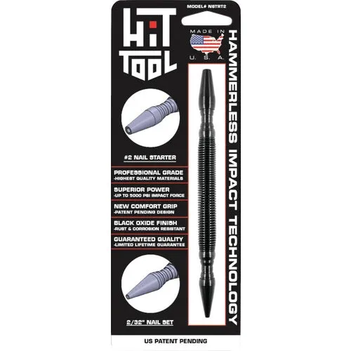NSTRT2 Double Ended 2/32 In. Nail Starter And Nail Set