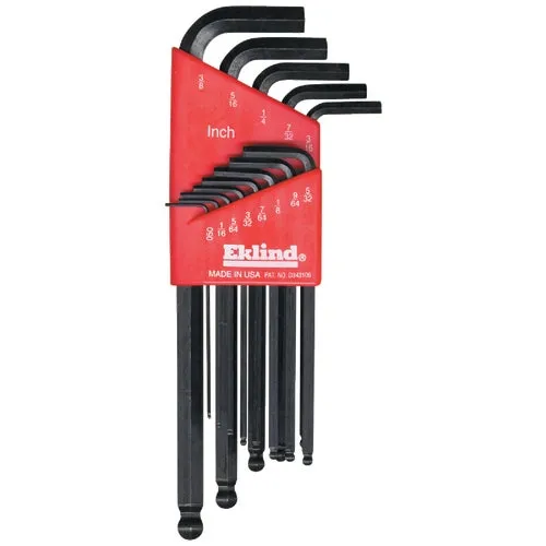 13213 Eklind 13-Piece Ball-End Hex Key Set