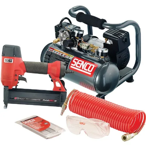 PC0947 Senco FinishPro Brad Nailer & Compressor Combo Kit