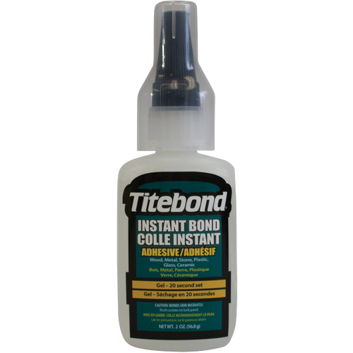 6231 Titebond Instant Bond Gel CA Wood Glue