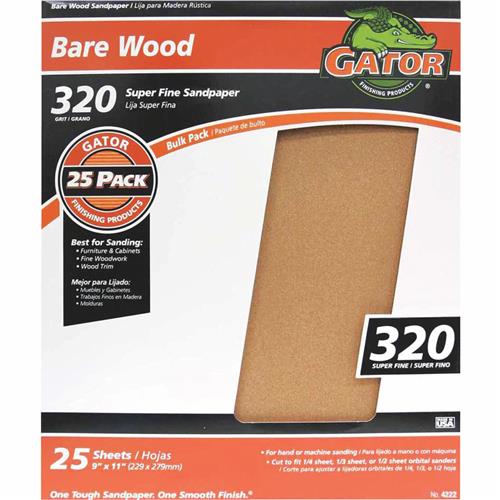 4226 Gator Bare Wood Sandpaper