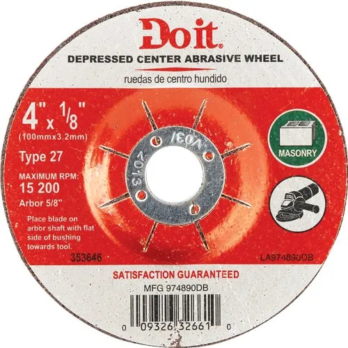 976240DB Do it Type 27 Cut-Off Wheel