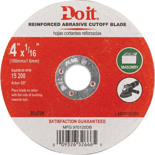 970120DB Do it Type 1 Cut-Off Wheel