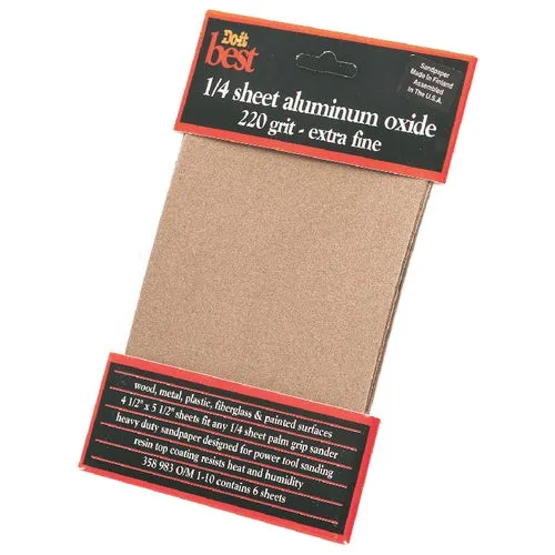358983 Do it Best 1/4 Sheet Power Sanding Sheet