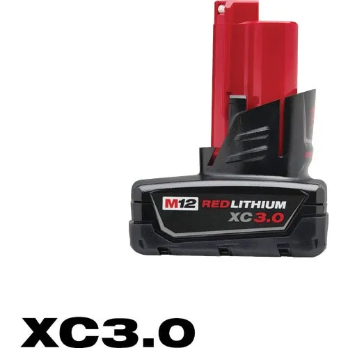 48-11-2402 Milwaukee M12 REDLITHIUM XC Li-Ion Tool Battery
